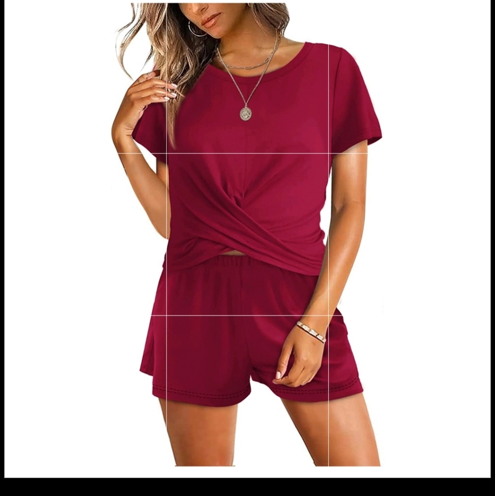 Summer Casual Shorts Set